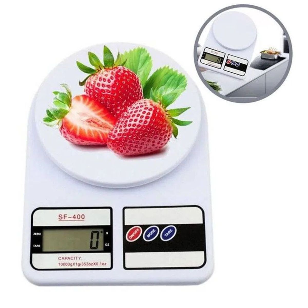 GENERICO - BALANZA GRAMERA DIGITAL 10KG DE COCINA