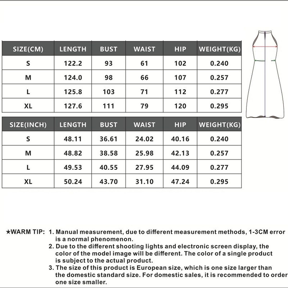 BLWOENS - vestido casual de mujer
