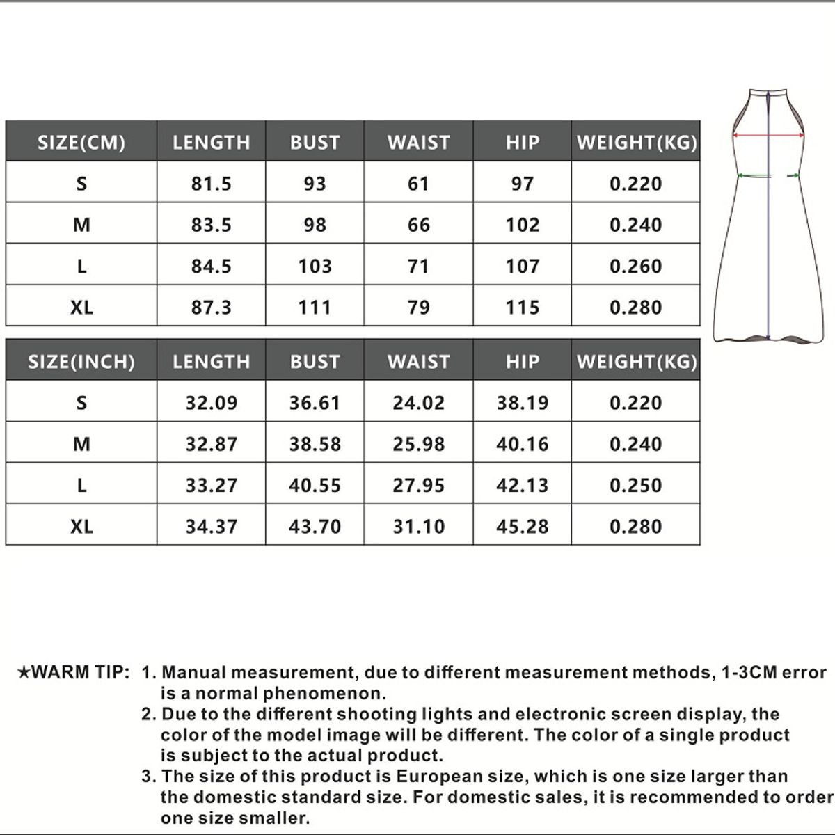 BLWOENS - vestido casual de mujer