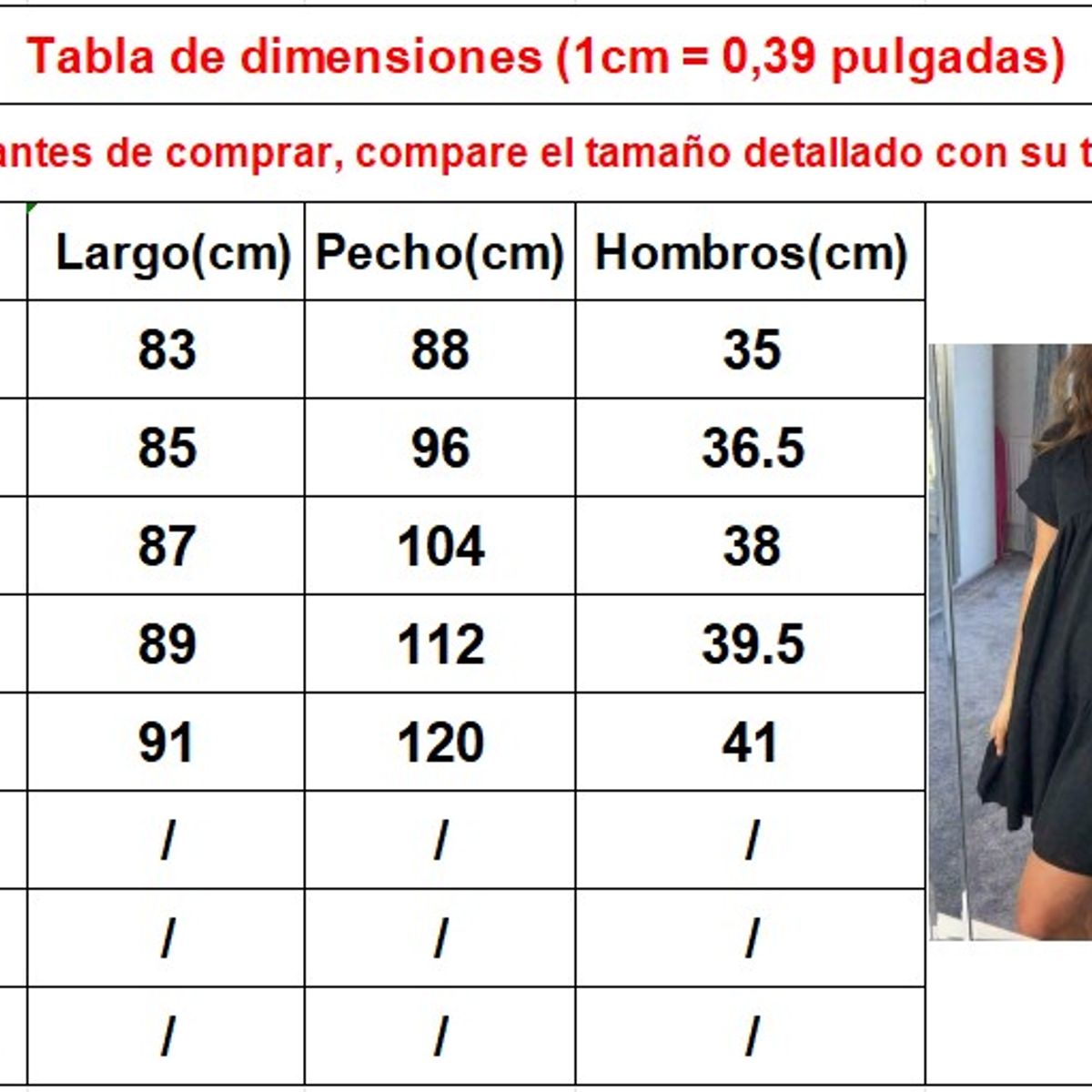 BLWOENS - vestido casual de mujer