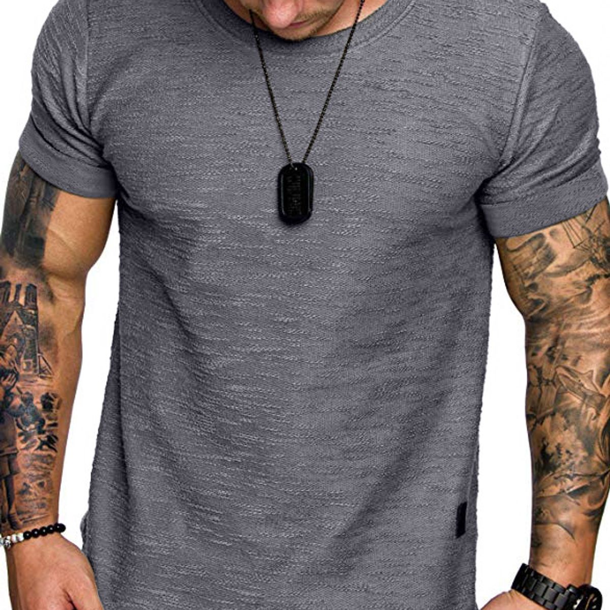 BLWOENS - Camiseta de manga corta para hombres