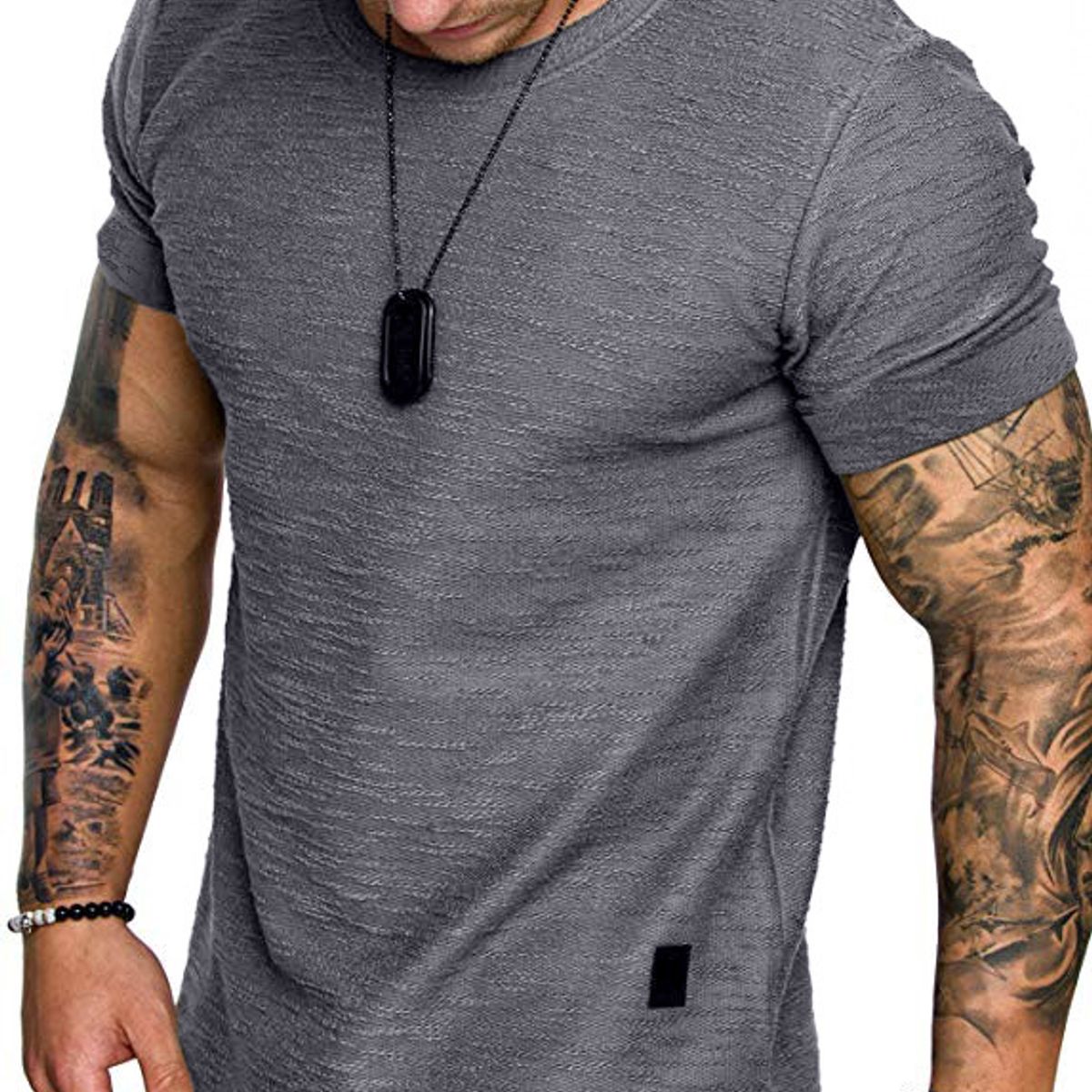 BLWOENS - Camiseta de manga corta para hombres