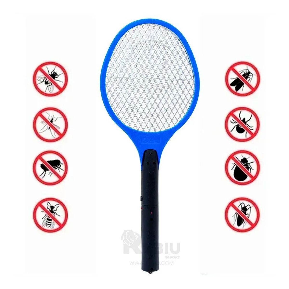 OEM - Raqueta Electrica Elimina Zancudos Moscas Mosquitos
