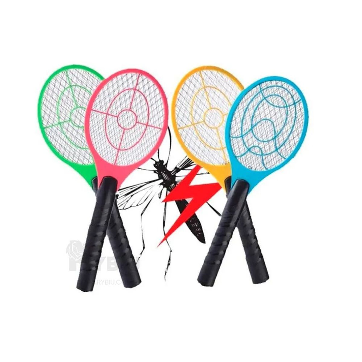 OEM - Raqueta Electrica Elimina Zancudos Moscas Mosquitos