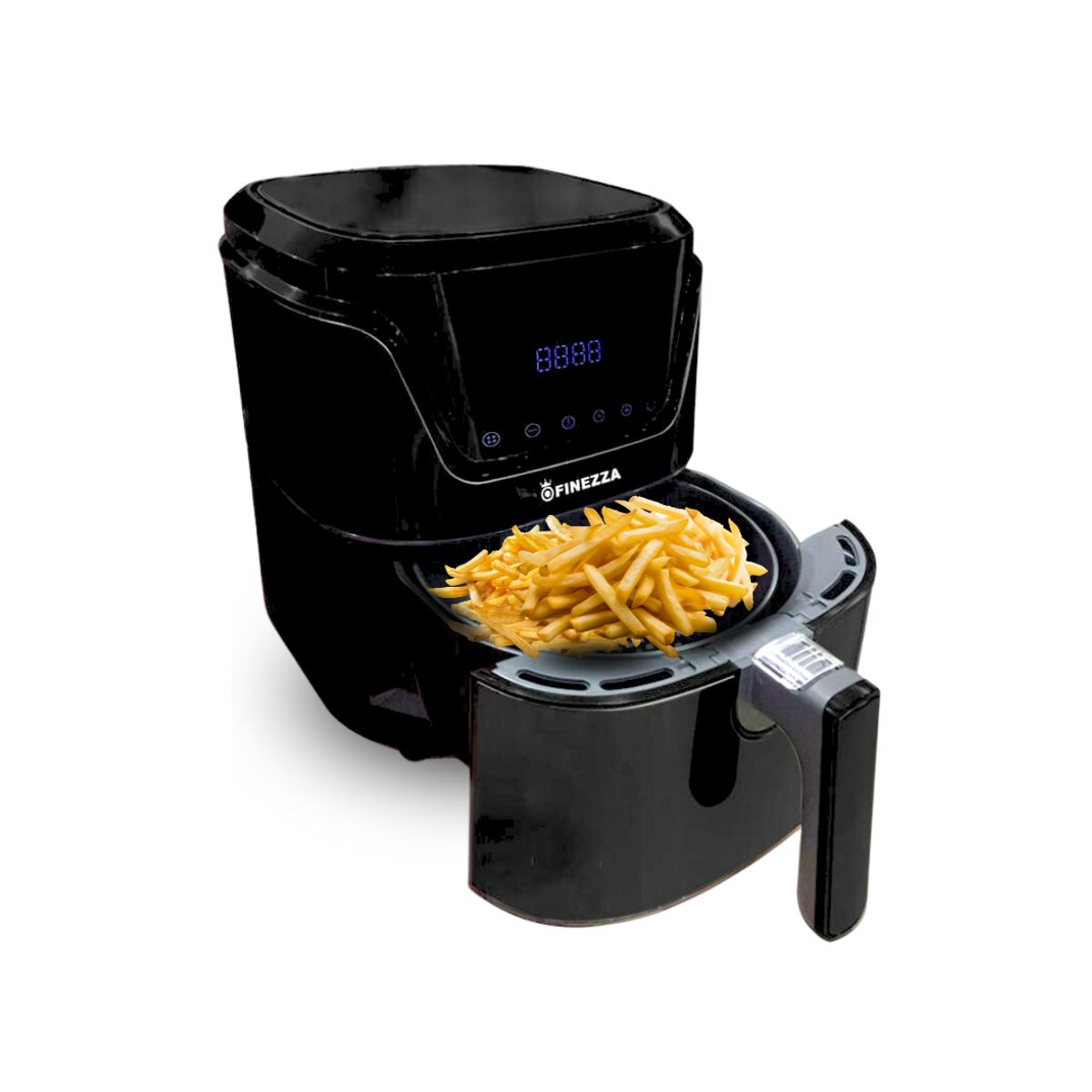 FINEZZA - Freidora de Aire Digital FINEZZA de 4.5 Litros Negro FZ-680FA