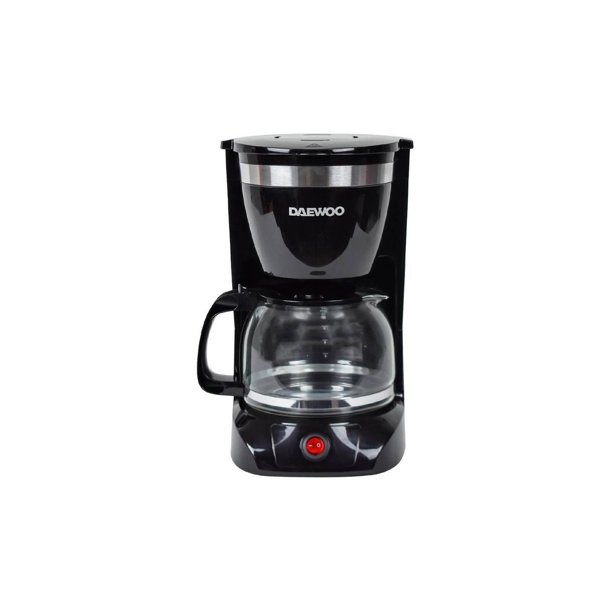 DAEWOO - Cafetera Daewoo 12 Tazas DCM-1859 1.25 Litros Negra