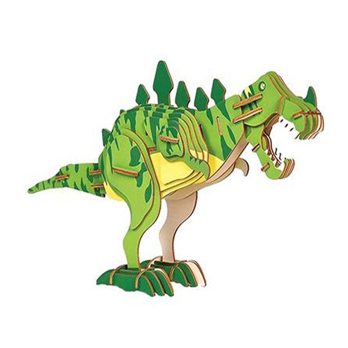 GENERICO - Rompecabezas 3D de Madera Tiranosaurio Rex 67 Pcs