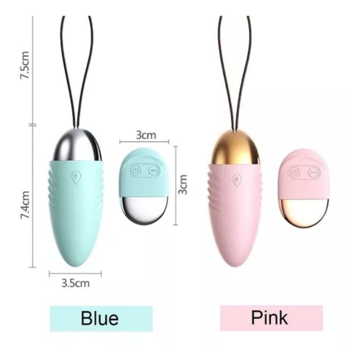 GENERICO - Huevo Vibrador Con Control Remoto Inalámbrico Spark