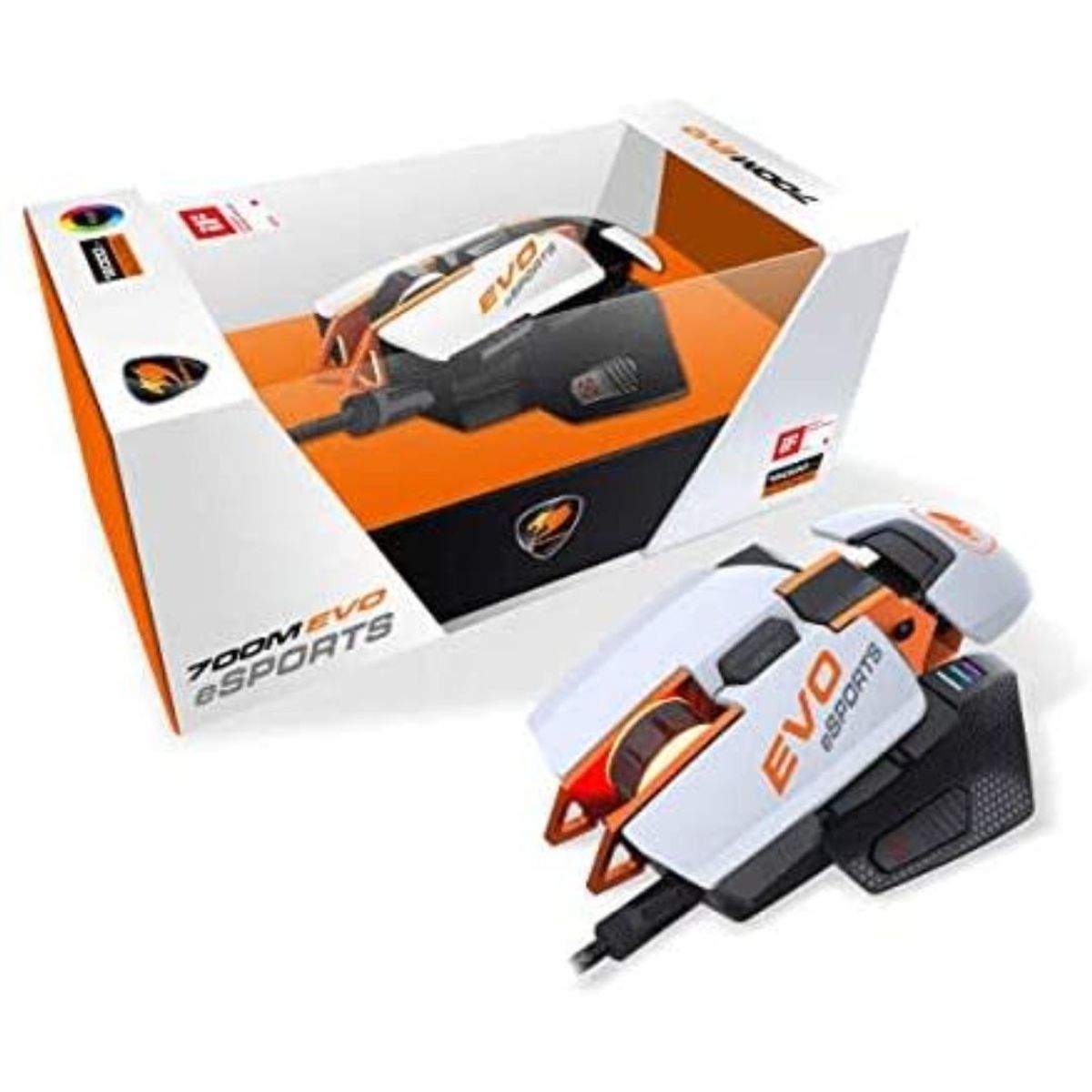 COUGAR - MOUSE GAMING COUGAR 700M ESPORTS 16K WHITE 3M7EVWOW0001