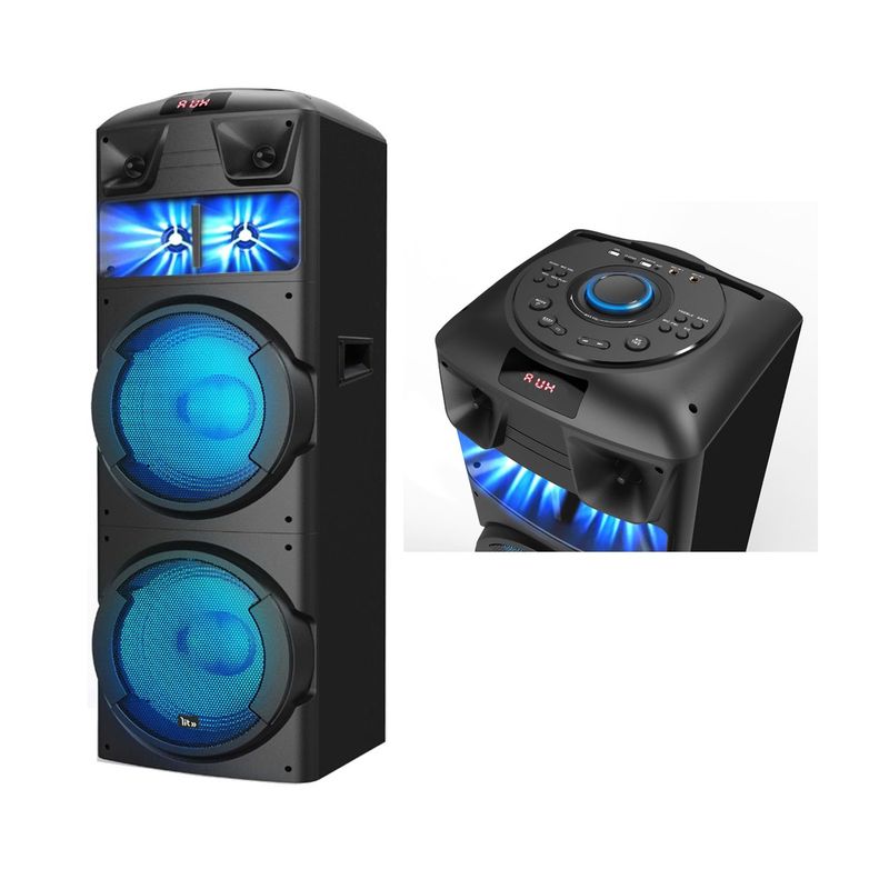 GENERICO - Parlante LIT_MOTION1 all in one  iluminación LED Bluetooth