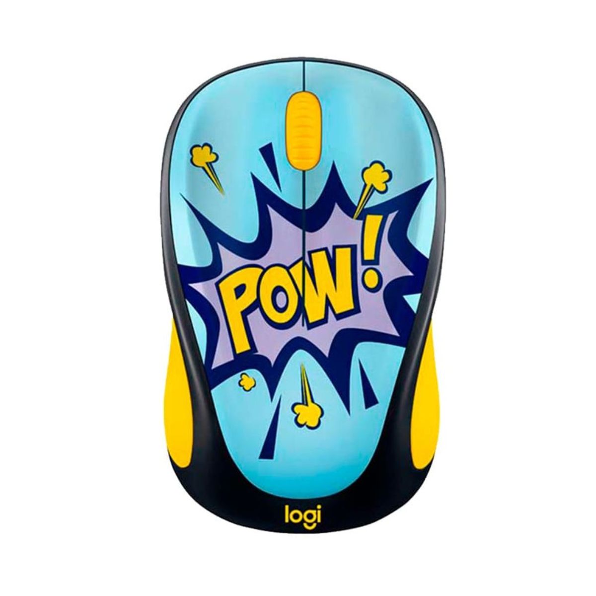 LOGITECH - MOUSE INALAMBRICO LOGITECH M317C WIRELESS POW YELLOWBLACK