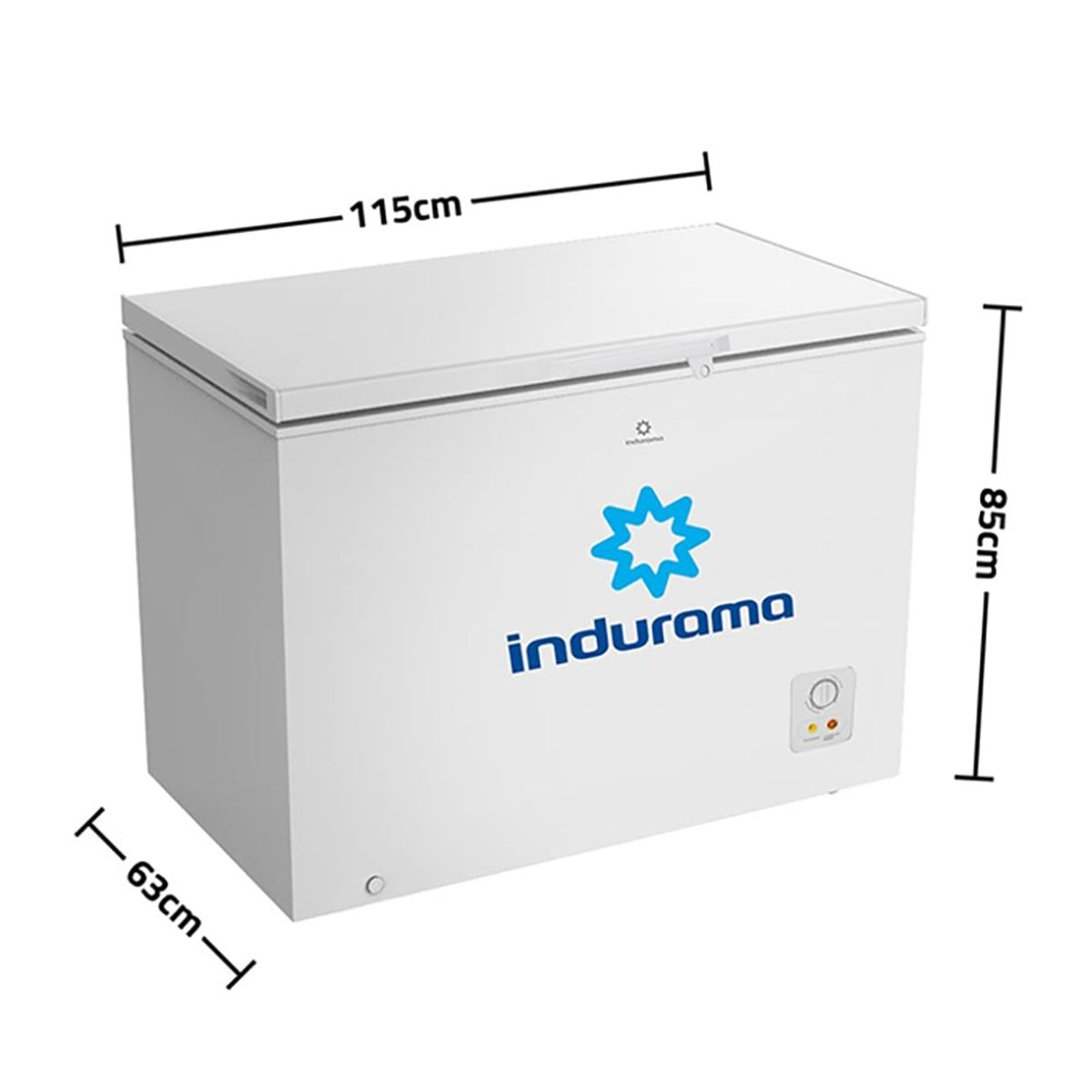 INDURAMA - Congeladora Indurama CI-320BL 297 Litros