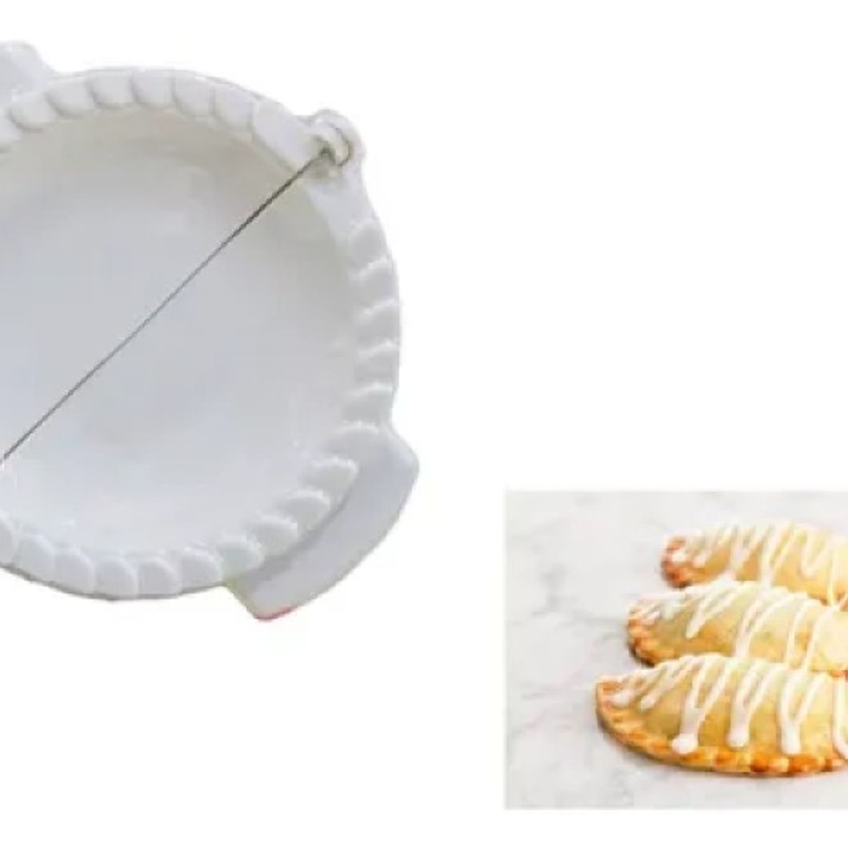 INSPIRA MARKET - Molde para Empanadas Grandes 17 cm Set x 2