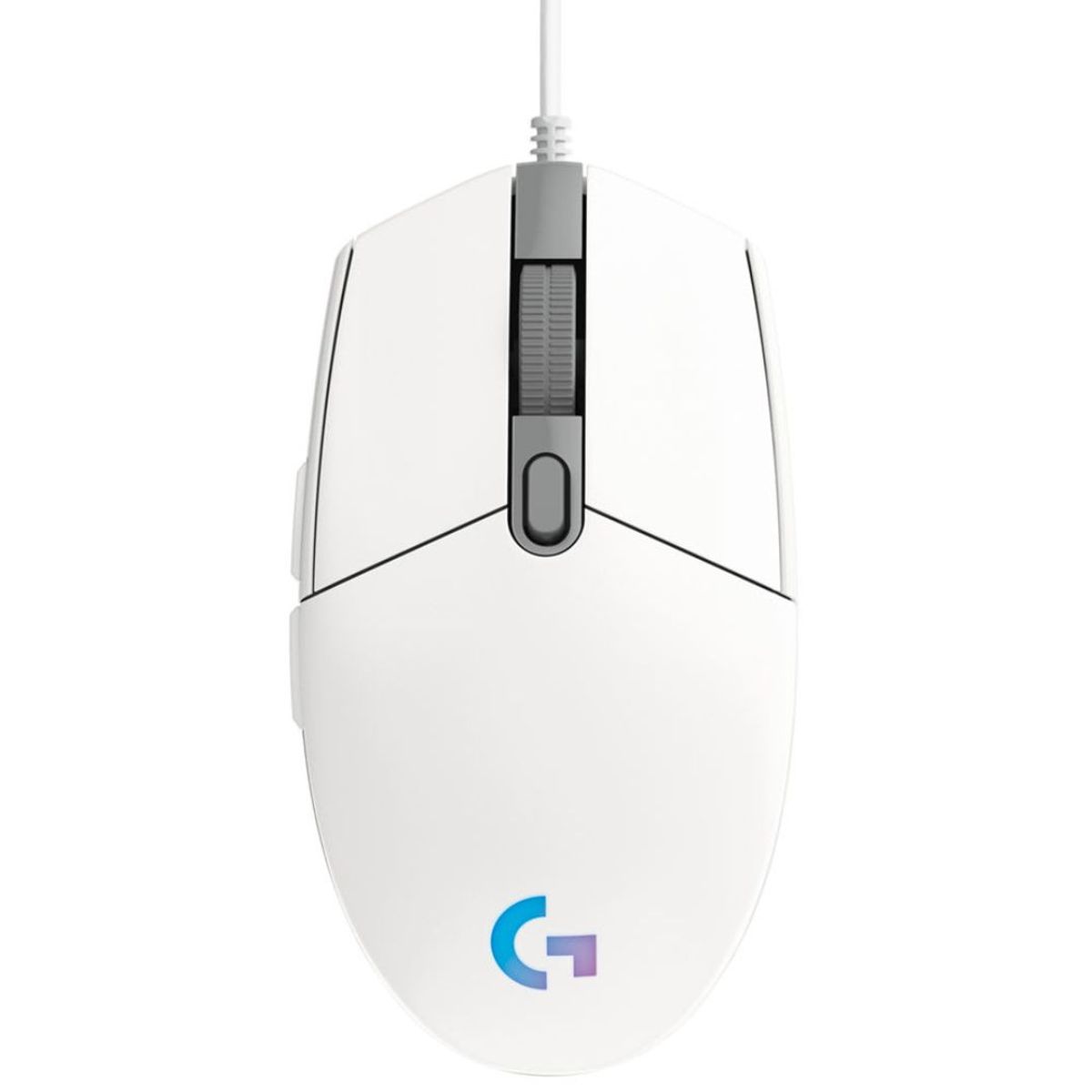 LOGITECH - MOUSE LOGITECH G203 GAMING LIGHTSYNC BLANCO  910-005791