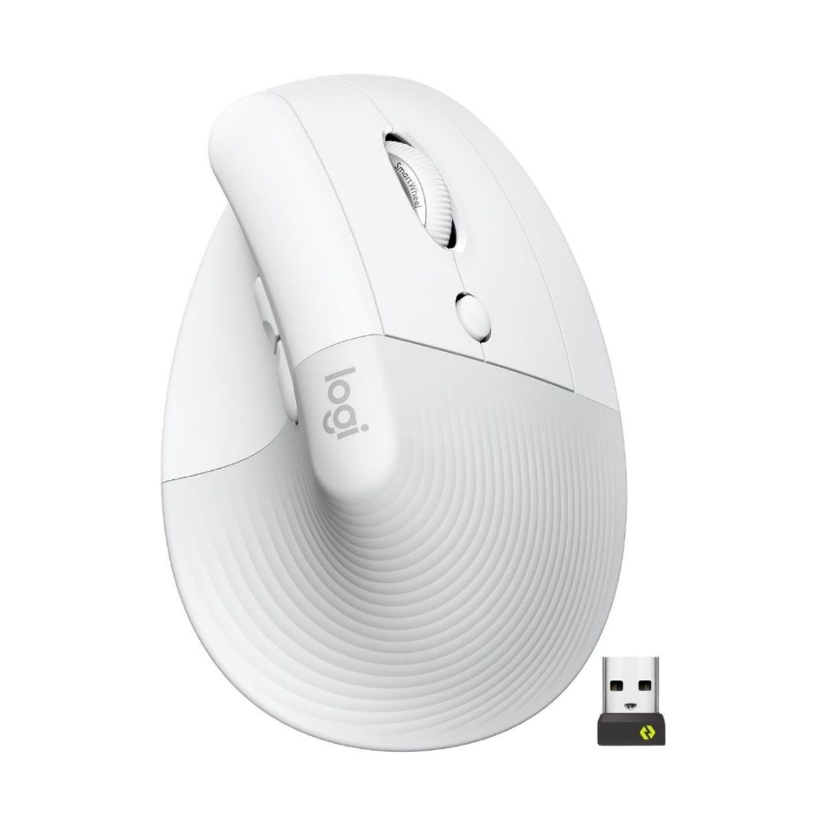LOGITECH - MOUSE LOGITECH LIFT VERTICAL WIRELESS BLANCO 910-006469
