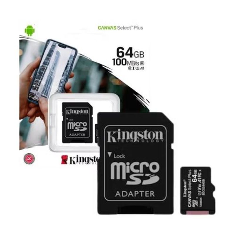 KINGSTON - Memoria Micro Sd 64gb Kingston