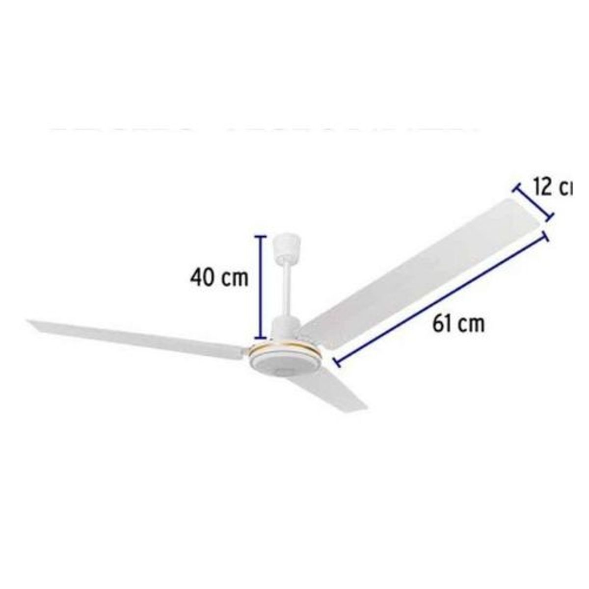 VISIONEER - ventilador de Techo visioner Paleta 56 Blanco