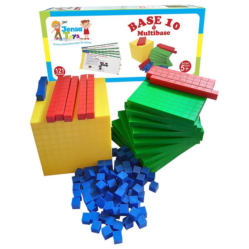 JENSA TOYS - Multibase Base 10 en Caja
