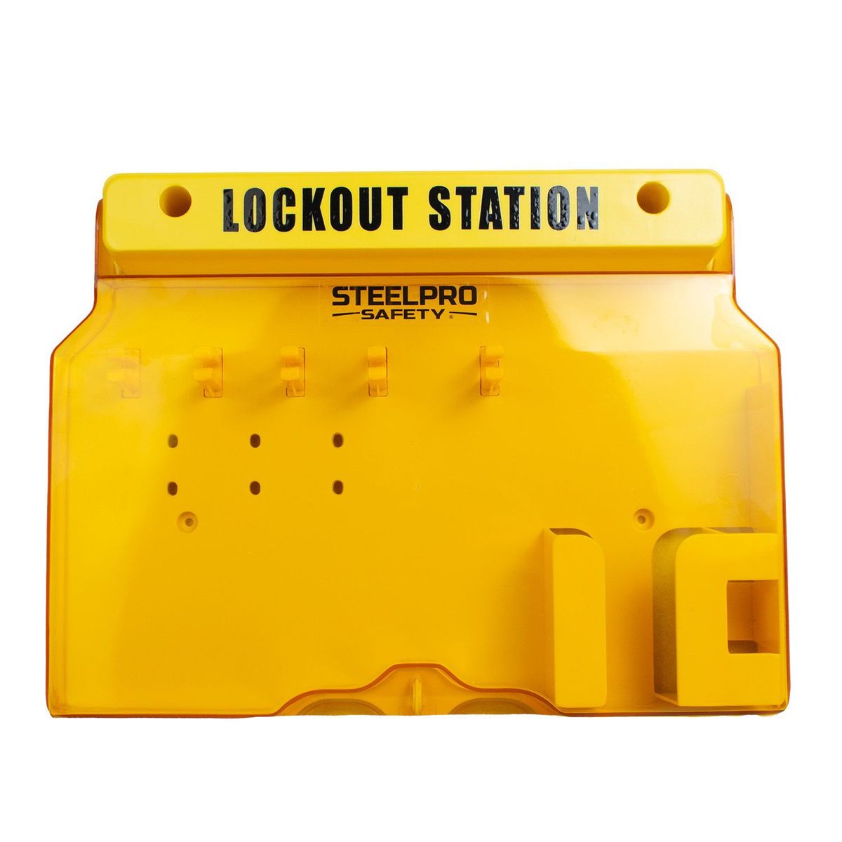 STEELPRO - ESTACIÓN DE BLOQUEO CON TAPA POLICARBONATO