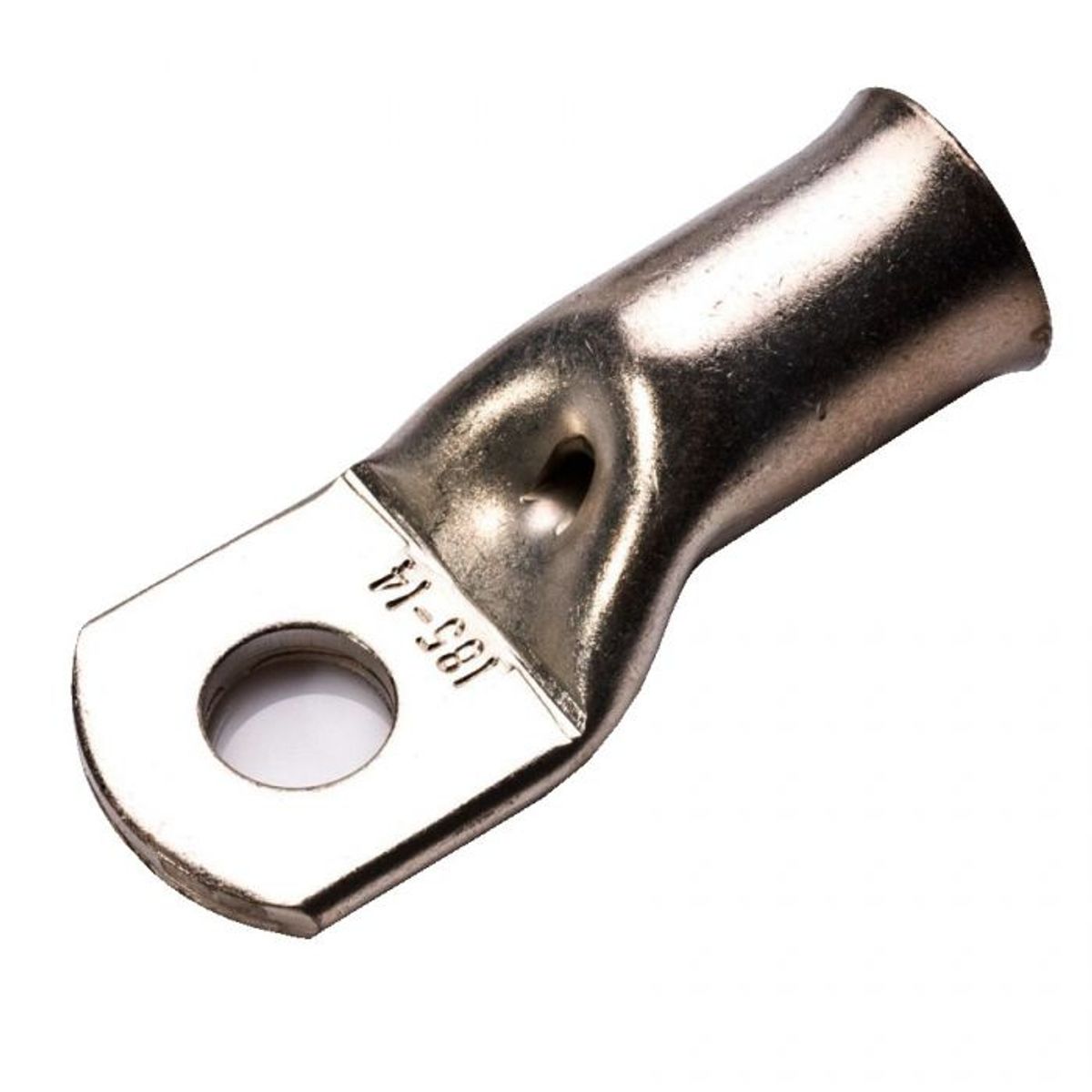 GENERICO - TERMINAL  COBRE ESTAÑADO T25-6 AGUJERO 1/4" (CABLE 4 AWG) PACK 4