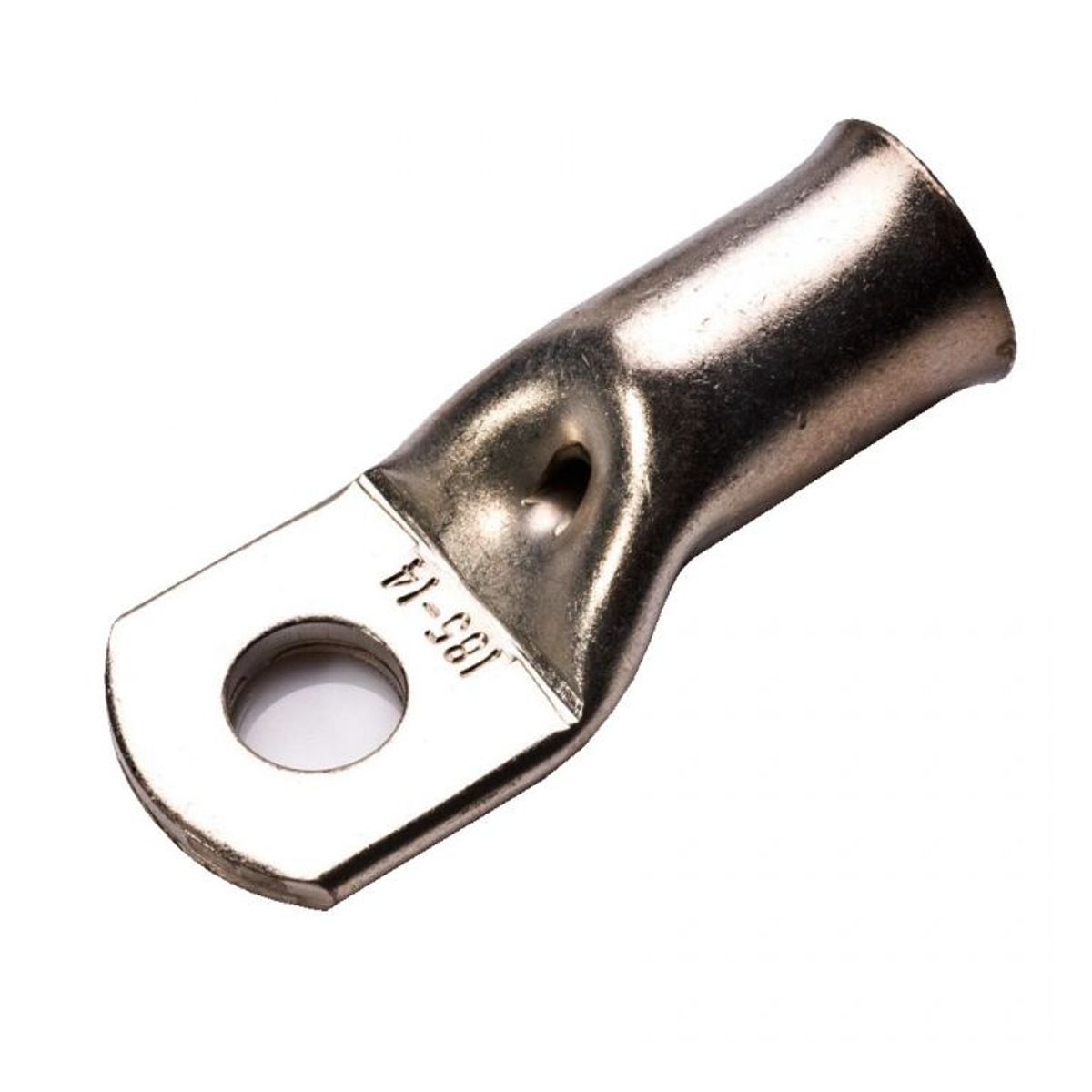 GENERICO - TERMINAL  COBRE ESTAÑADO T25-6 AGUJERO 1/4" (CABLE 4 AWG) PACK 4