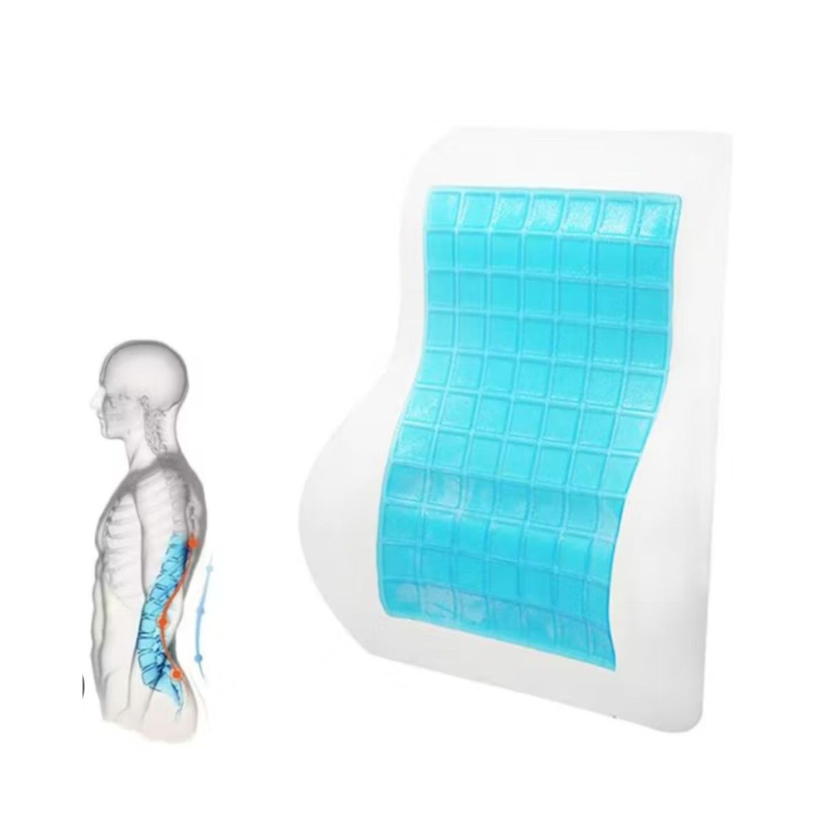 OEM - Pack Asiento y Espaldar con Gel