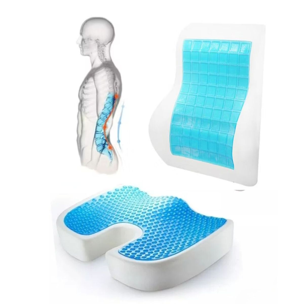 OEM - Asiento y Espaldar con Gel Memory Foam