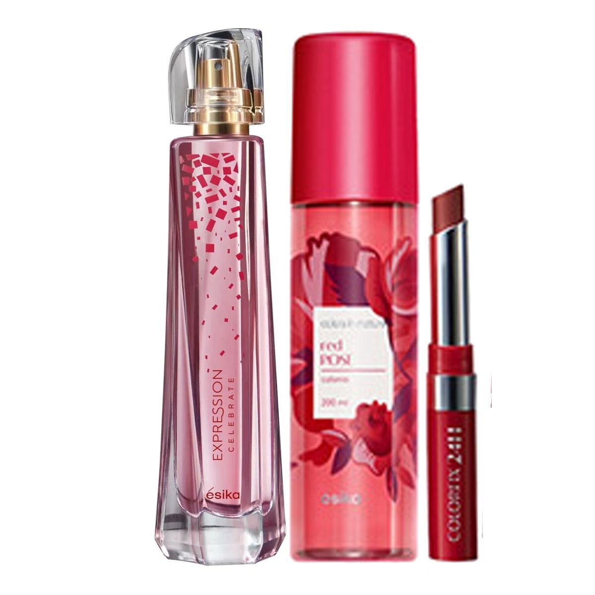 ESIKA - Expression Celebrate Perfume de Mujer con Refresh y Labial