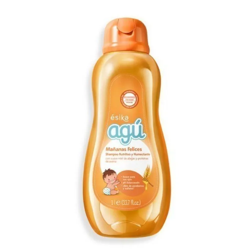 ESIKA - Shampoo Agú Nutritivo y Humectante Miel y Avena 1L
