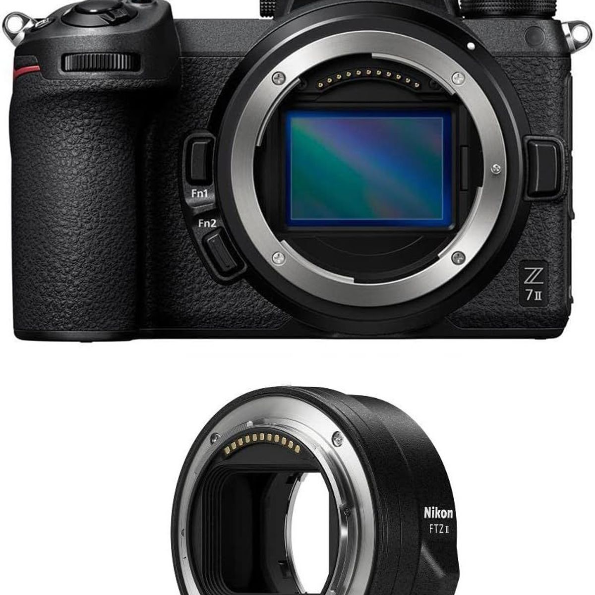 NIKON - Cámara sin espejo Nikon Z7 II con kit adaptador FTZ