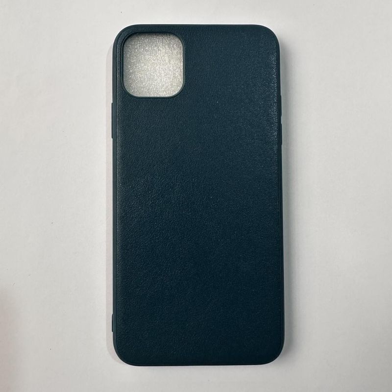 GENERICO - CASE IPHONE 11 PRO MAX CUERO PREMIUM COLOR VERDE
