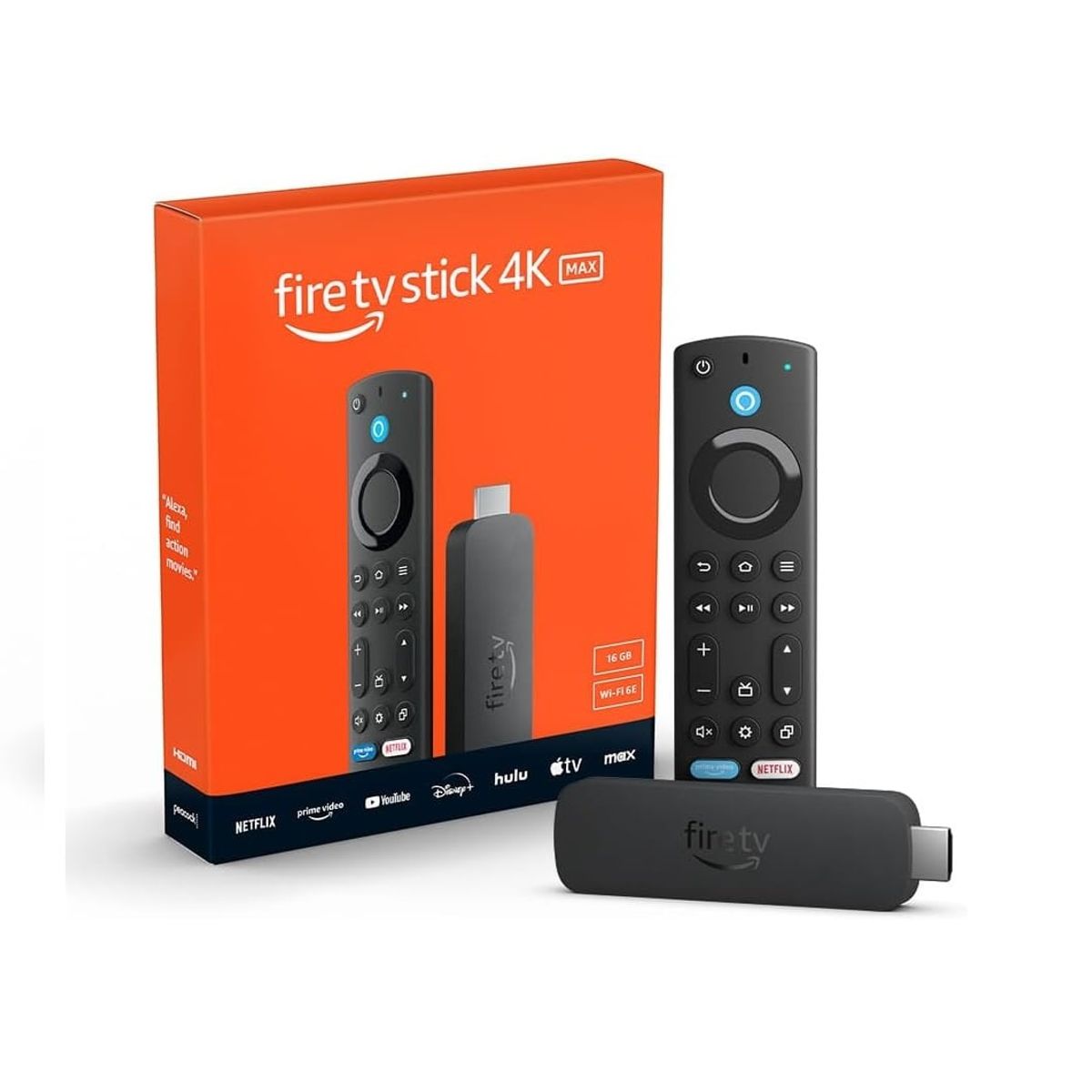 AMAZON - AMAZON FIRE TV STICK 4K MAX  WiFi 6E- 2da GEN. - NO CHROMECAST TV 4K