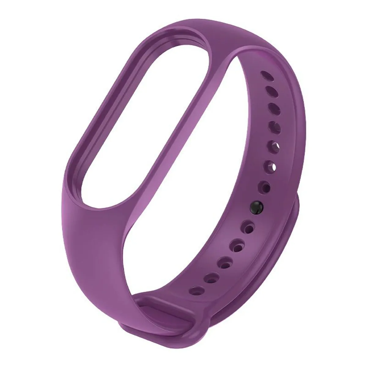 GENERICO - Correa de silicona para Xiaomi Mi Band 7 - PURPURA + MICA