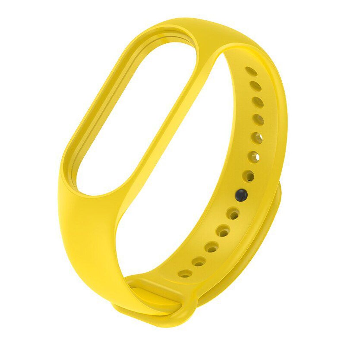 GENERICO - Correa de silicona para Xiaomi Mi Band 7 - AMARILLO + MICA