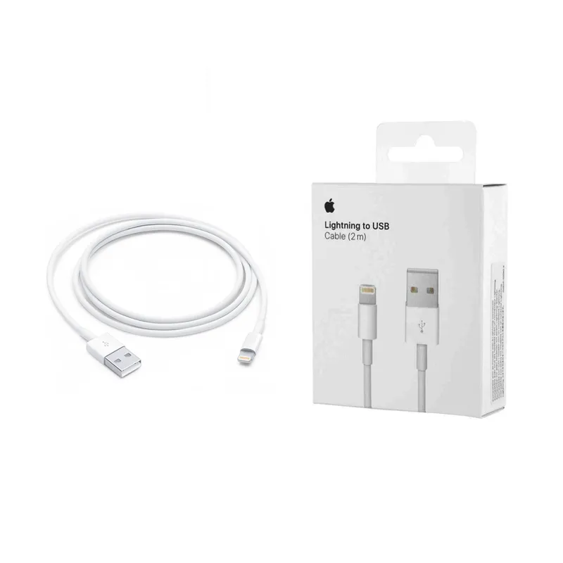 APPLE - Cable de 2 Metros Lightning a USB Apple