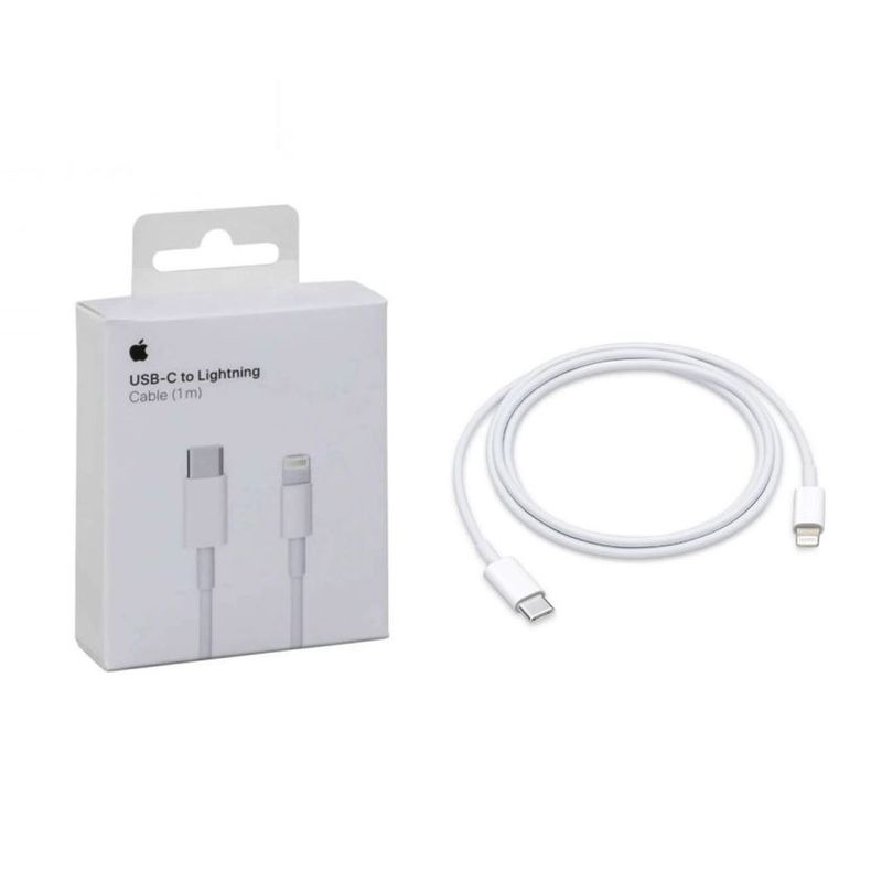 APPLE - Cable Tipo C a Lightning Apple Carga Rápida
