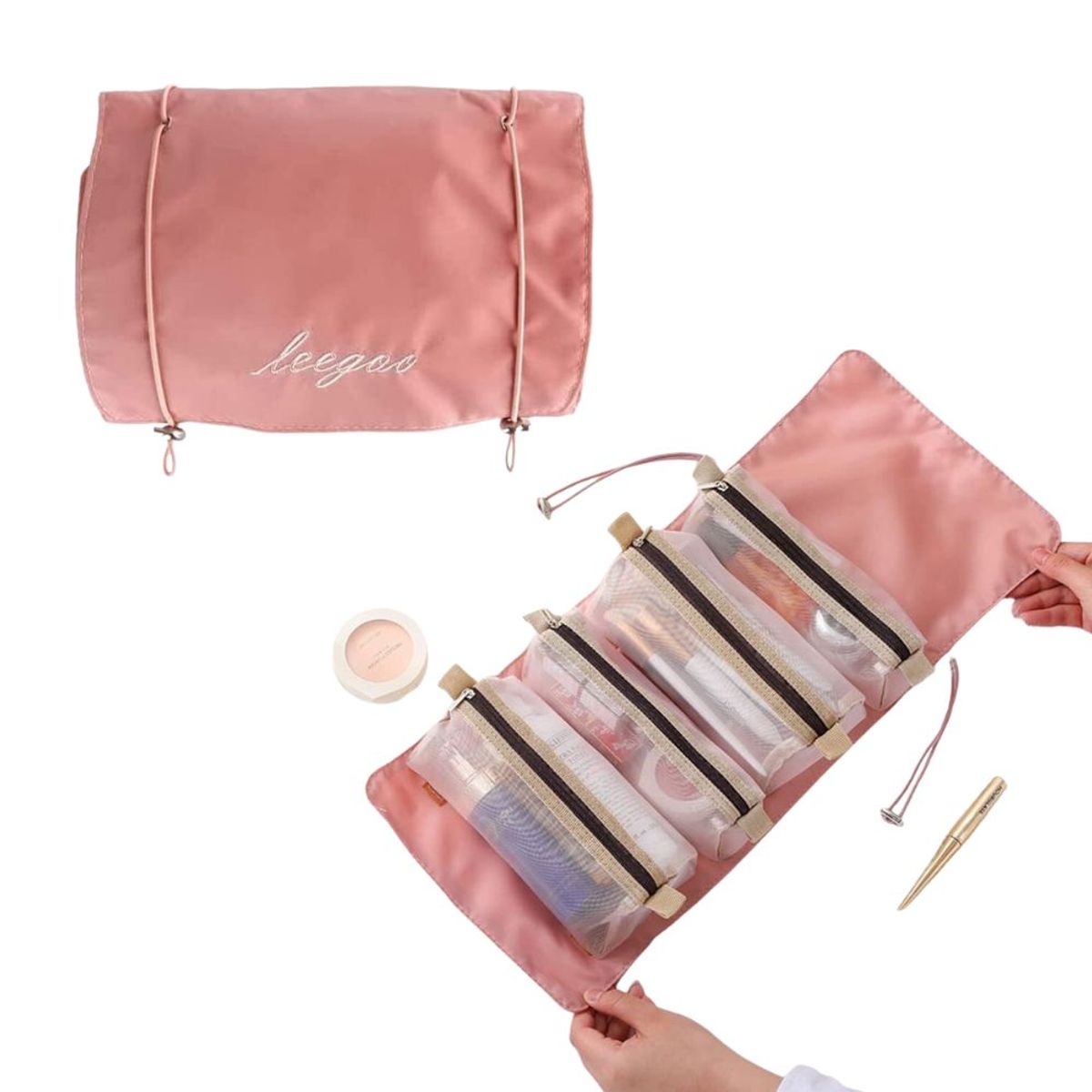 GENERICO - Neceser 4en1 Organizador Separables de Maquillaje para Bolso o Maleta