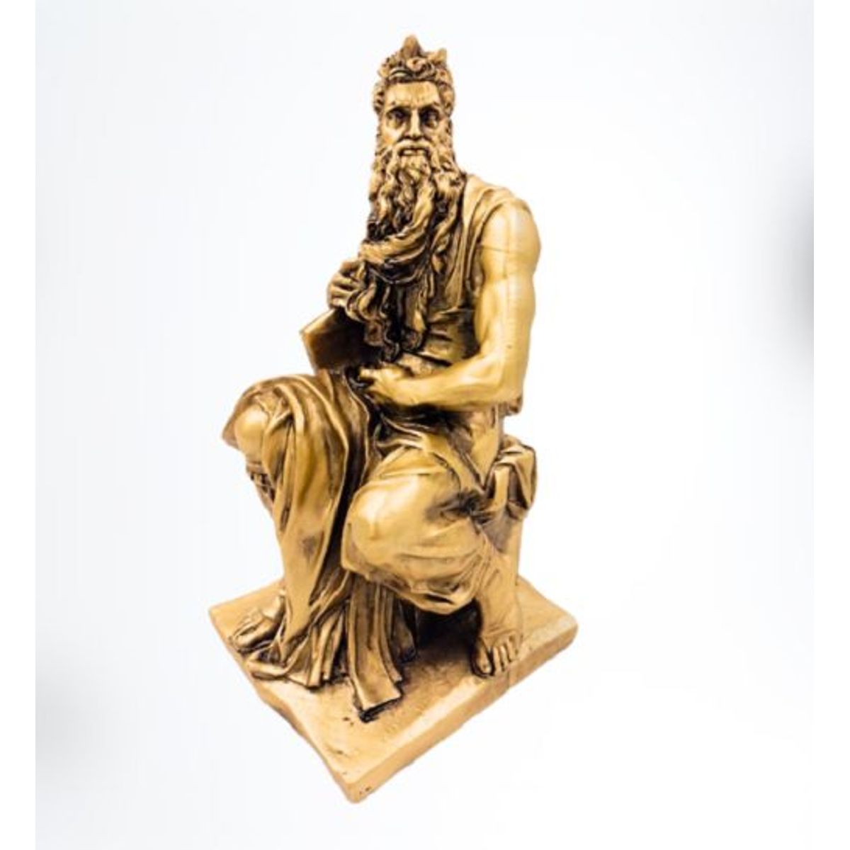 GENERICO - Escultura de Moises Poliresina