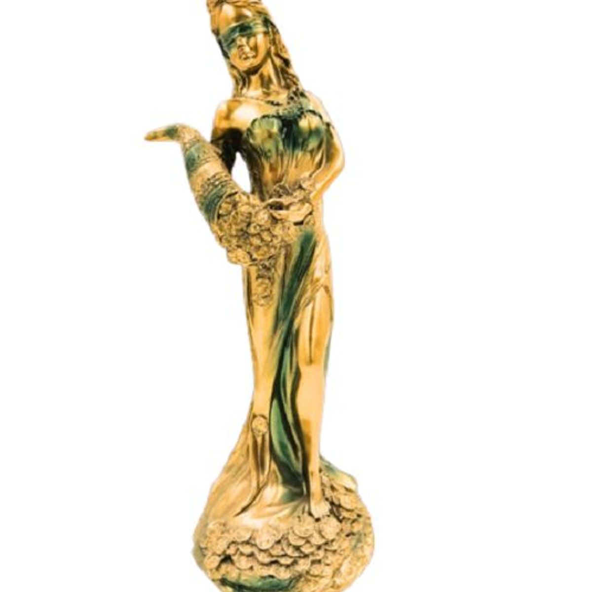 GENERICO - Escultura de Diosa de la Abundancia Poliresina