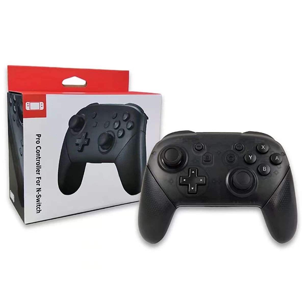 GENERICO - Control para nintendo switch pro bluetooth joystick Negro