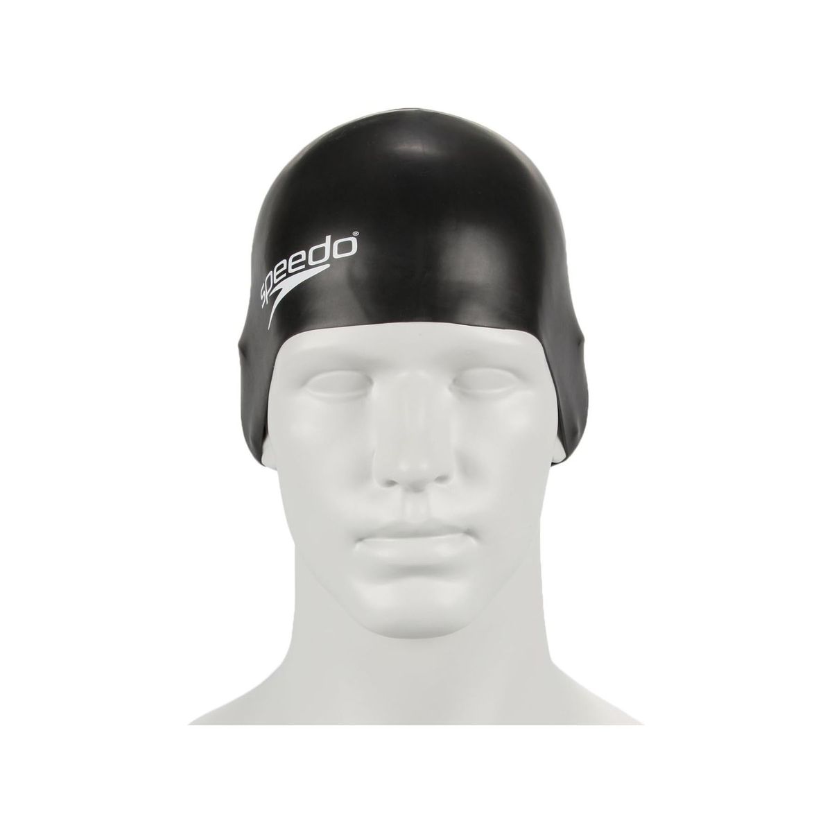 SPEEDO - Gorro Natacion Speedo Plain Moulded Cap Junior Black