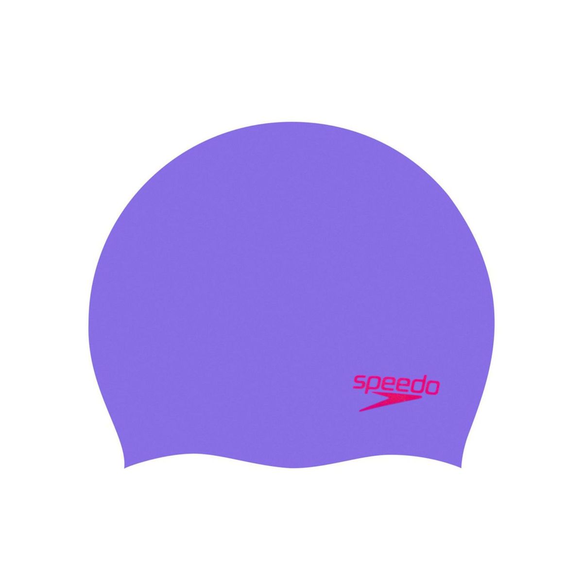 SPEEDO - Gorro Natacion Speedo Plain Moulded Cap Junior Purple Red