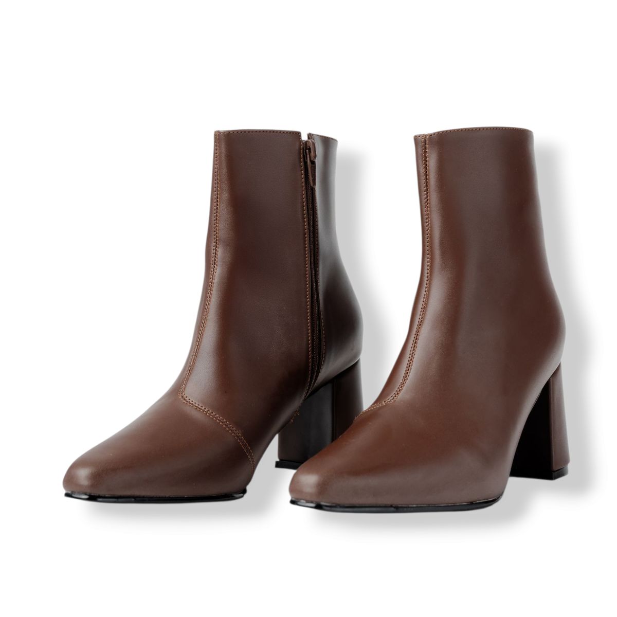 LB LIBBY CALZADOS Y ACCESORIOS - BOTINES  DE VESTIR MARCA LIBBY COLOR  MARRON TACO 7