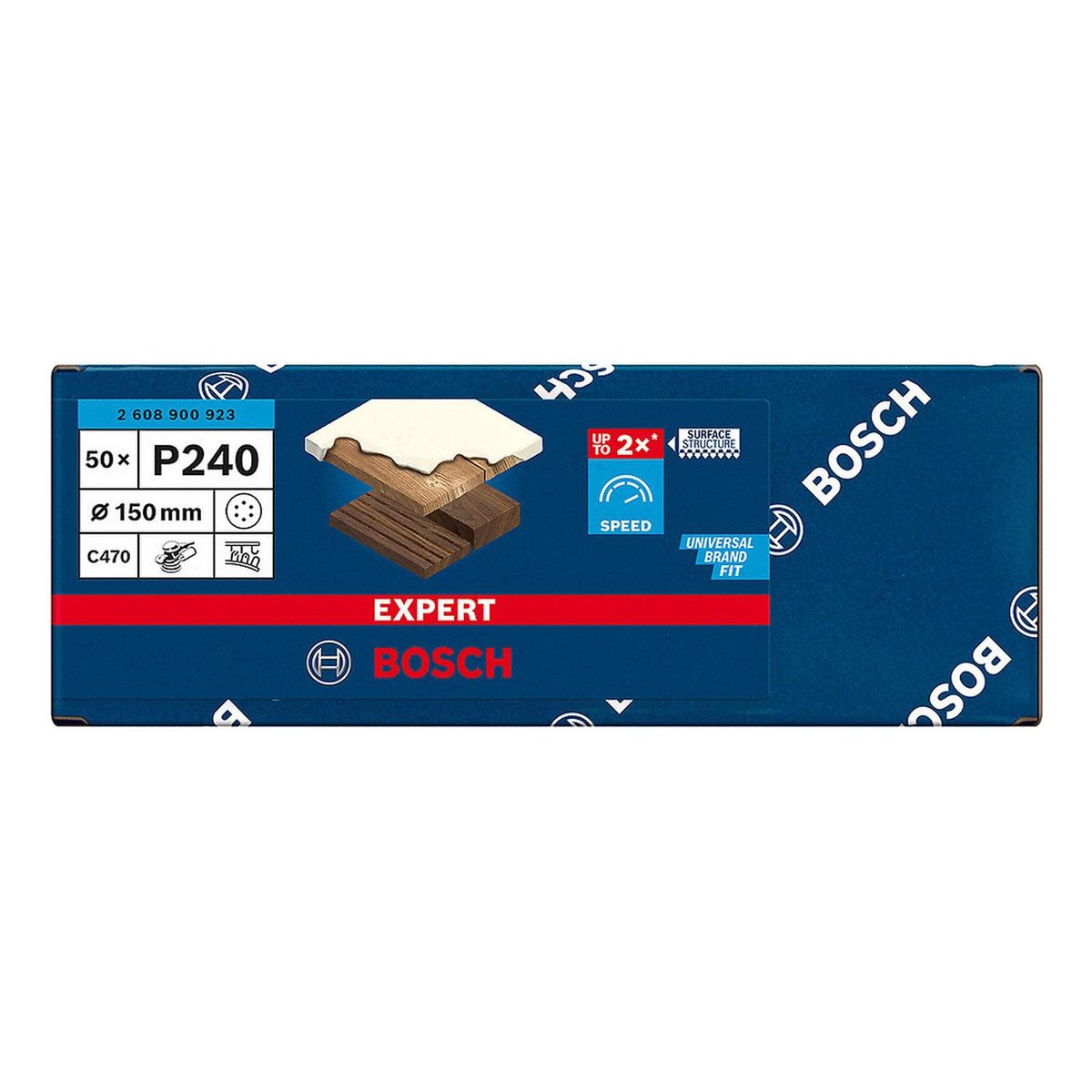 BOSCH - Lija Excentrica 6" Grano 240 50 Und Bosch Expert 2608.900.923-000