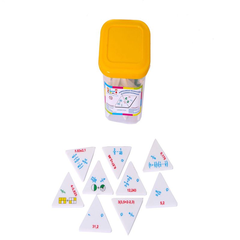 JENSA TOYS - Rompecabezas Triangulares  24 Pzas