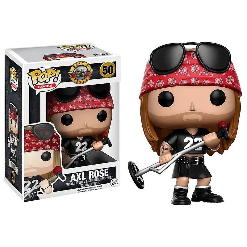 FUNKO - Funko Pop! Rocks: Guns and Roses - Axl Rose 50