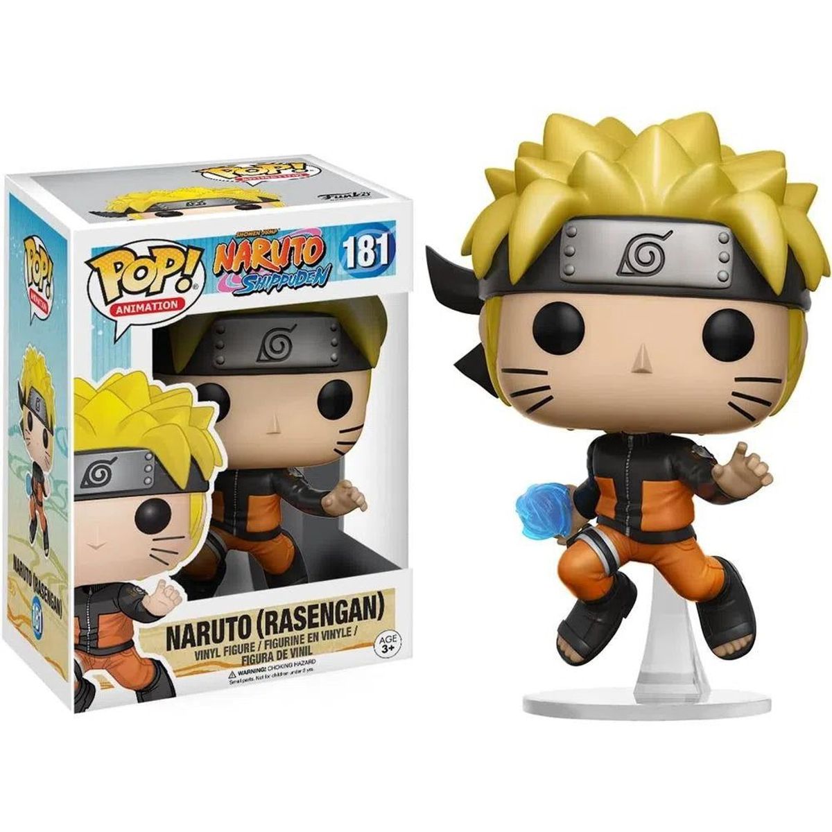 FUNKO - Funko Pop! Anime: Naruto Shippuden - Naruto (Rasengan) 181