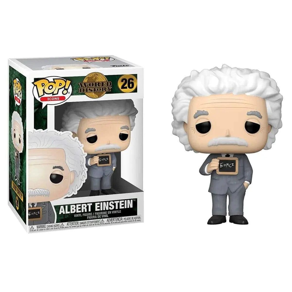 FUNKO - Funko Pop! Icons: World History - Albert Einstein 26