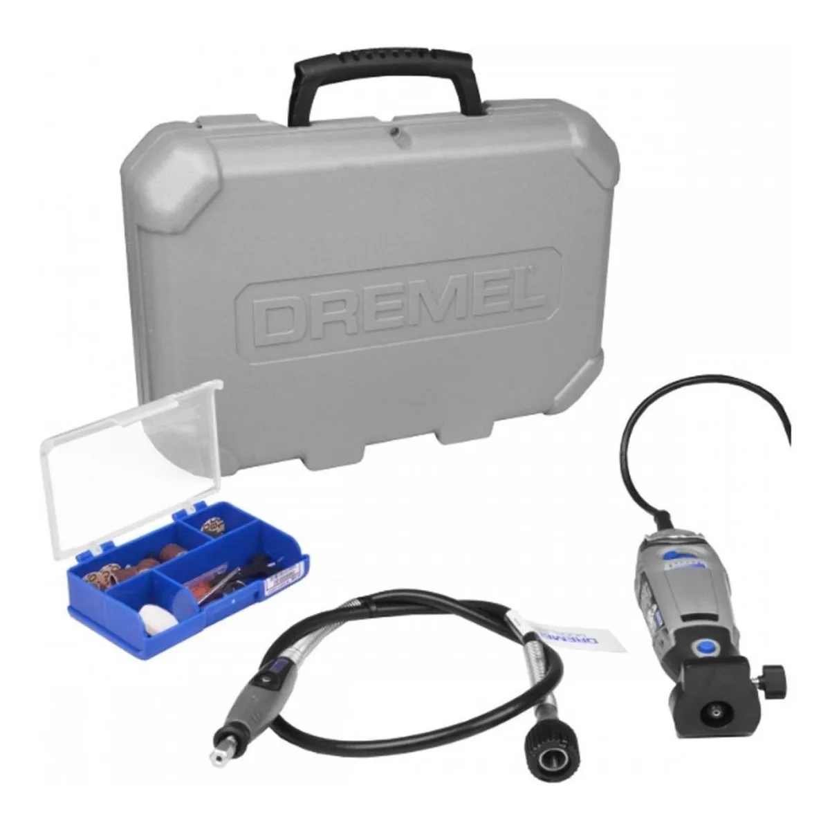 DREMEL - Minitorno dremel 3000 kit 30 accesorios + 2 aditamentos