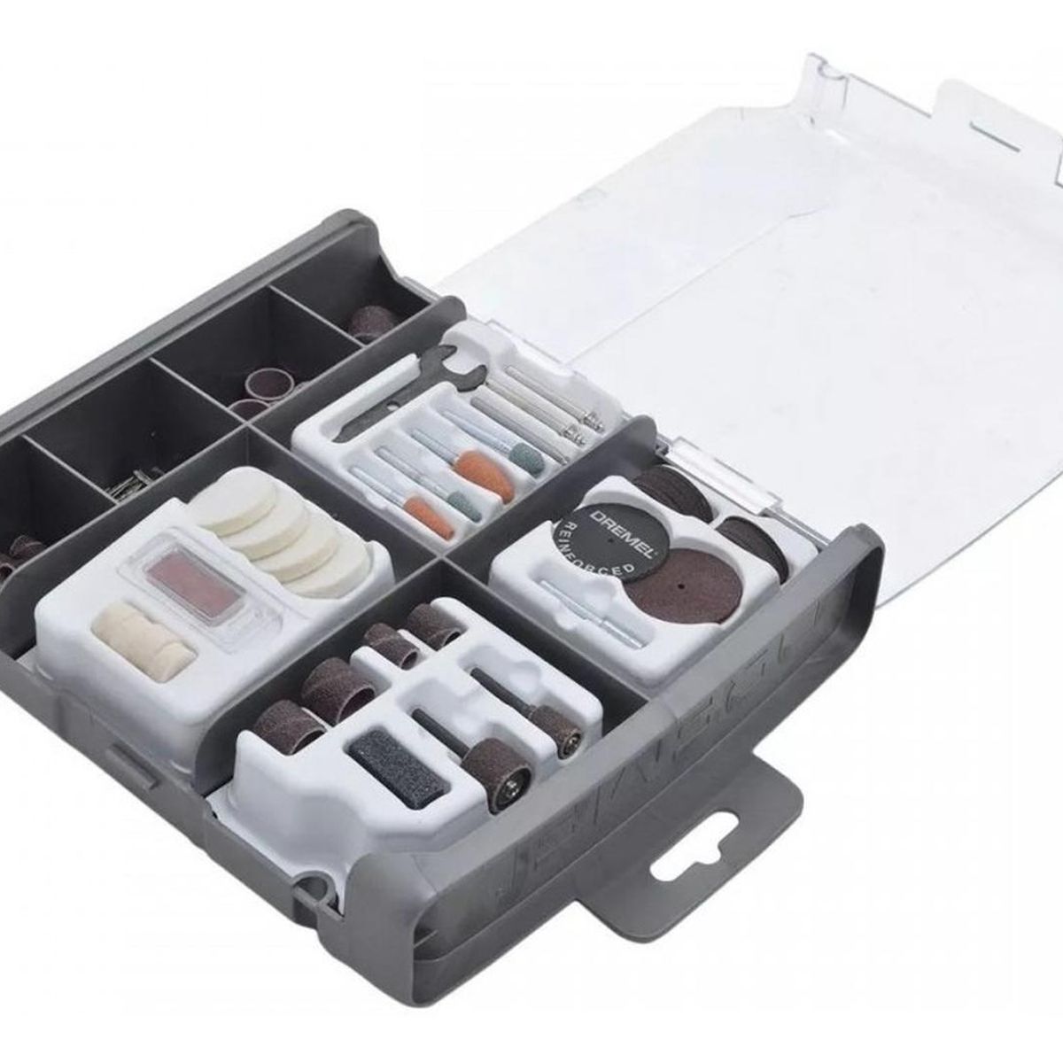 DREMEL - Kit de 110 acc para minitorno dremel 709